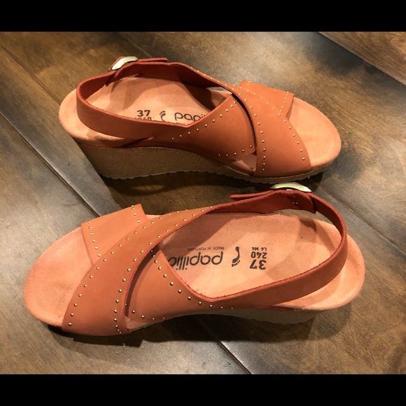 Birkenstock Samira Rivets wedges sandals NWOT - Picture 10 of 16